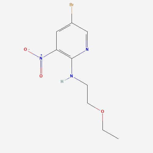 硝基_吡啶胺(C9H12BrN3O3),CAS 1249309-23-6,「Fluorochem」B61229812-1g