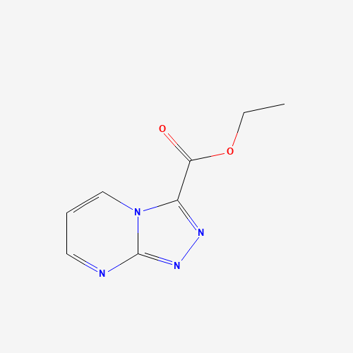 三唑并-羧酸乙酯(C8H8N4O2),CAS 1335055-70-3,「源叶」E63355847-250mg
