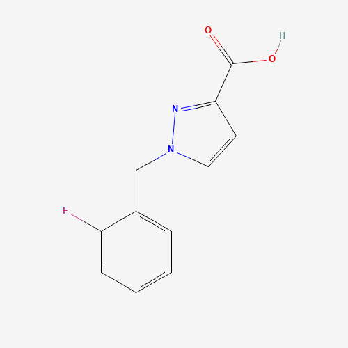 1-[（2-氟苯基）甲基]吡唑-3-羧酸,CAS 1344305-66-3,「Fluorochem」F64448914-1g
