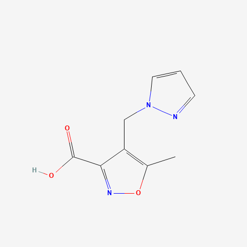 5-甲基-4-（1H-吡唑-1-甲基）异恶唑-3-羧酸,CAS 957514-13-5,「源叶」M6484325-50mg