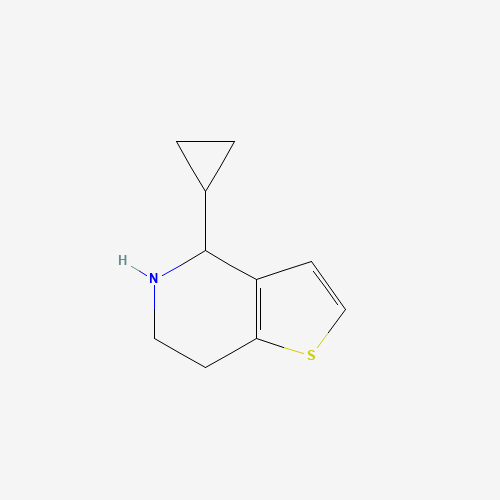 4-环丙基-4,5,6,7-四氢噻吩[3,2-c]吡啶,CAS 869472-59-3,「源叶」C6485297-25mg