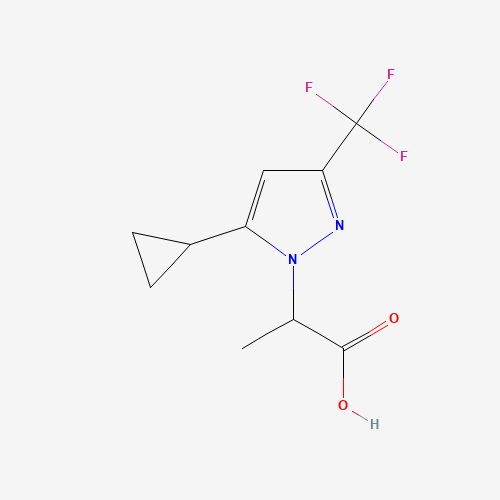 三氟甲基-丙酸(C10H11F3N2O2),CAS 957292-28-3,「Fluorochem」C6485415-250mg