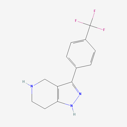 吡唑并_吡啶(C13H12F3N3),CAS 879072-54-5,「Fluorochem」T6501613-5g
