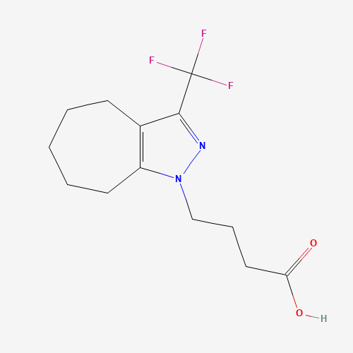 吡唑_丁酸(C13H17F3N2O2),CAS 832740-83-7,「Fluorochem」T654323-5g