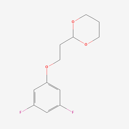 二氟苯氧基-二恶烷(C12H14F2O3),CAS 1443306-28-2,「Fluorochem」D65816238-5g