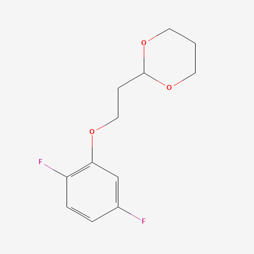 二氟苯氧基-二恶烷(C12H14F2O3),CAS 1443341-86-3,「Fluorochem」D65816424-5g
