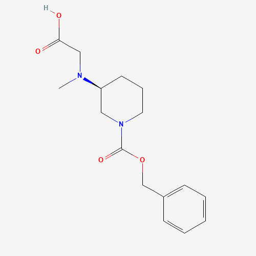 羧甲基甲基氨基-羧酸苄基酯(C16H22N2O4),CAS 1353994-03-2,「Fluorochem」S66563953-500mg