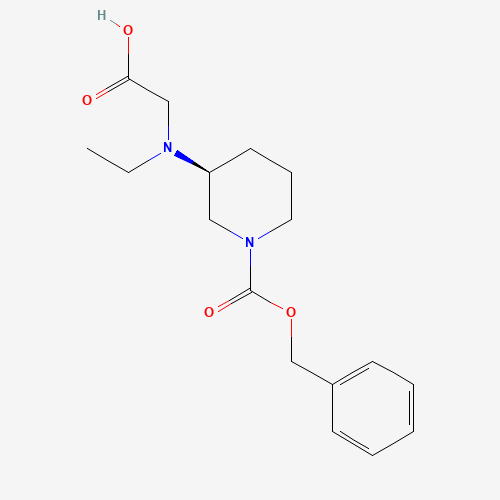 羧甲基乙基氨基-羧酸苄基酯(C17H24N2O4),CAS 1353999-51-5,「Fluorochem」S66564243-500mg