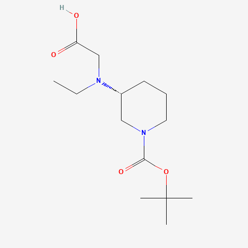 羧甲基乙基氨基-羧酸叔丁酯(C14H26N2O4),CAS 1354019-75-2,「Fluorochem」R66564592-500mg