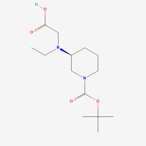 羧甲基乙基氨基-羧酸叔丁酯(C14H26N2O4),CAS 1353993-24-4,「Fluorochem」S66564593-500mg