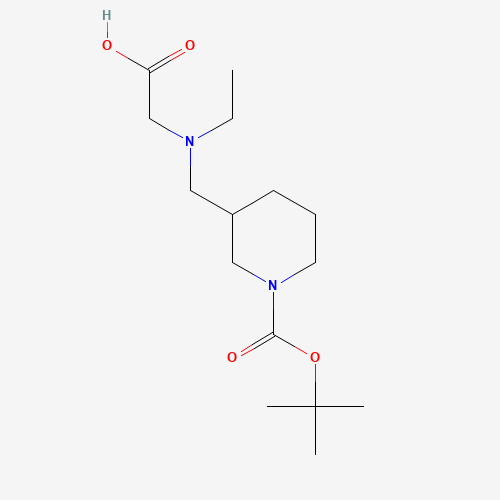 羧甲基乙基氨基-羧酸叔丁酯(C15H28N2O4),CAS 1353957-88-6,「Fluorochem」C66564596-500mg