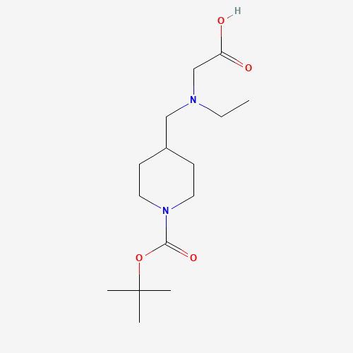 羧甲基乙基氨基-羧酸叔丁酯(C15H28N2O4),CAS 1353943-54-0,「Fluorochem」C66564597-500mg