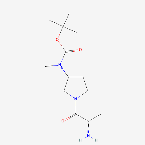 吡咯烷-甲基氨基甲酸叔丁酯(C13H25N3O3),CAS 1401667-43-3,「Fluorochem」R66566260-500mg