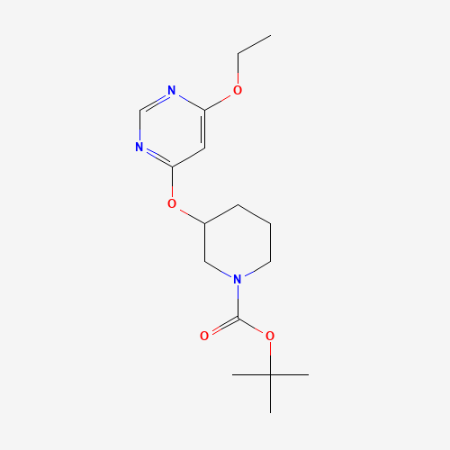 乙氧基嘧啶-甲酸叔丁酯(C16H25N3O4),CAS 1353955-56-2,「Fluorochem」T66569746-500mg