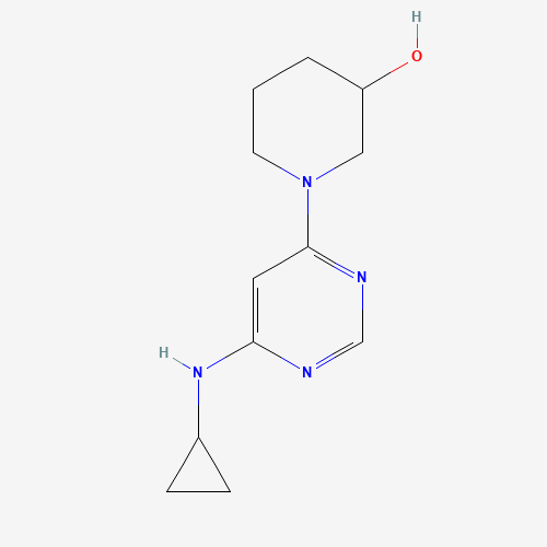 1-（6-（环丙基氨基）嘧啶-4-Yl）哌啶-3-醇,CAS 1353974-07-8,「源叶」C66569760-1g