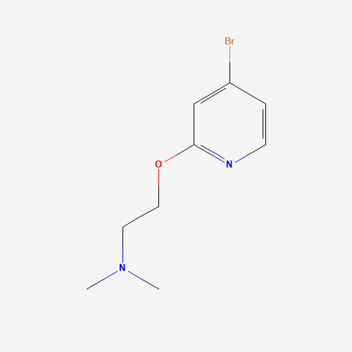 2-（（4-溴吡啶-2-基）氧）-N_N-二甲基乙胺制备(C9H13BrN2O),CAS 1142944-58-8报价,「源叶」B66850316-1g