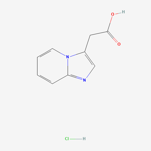 咪唑并-乙酸盐酸盐(C9H9ClN2O2),CAS 127657-46-9,「源叶」I67780432-250mg