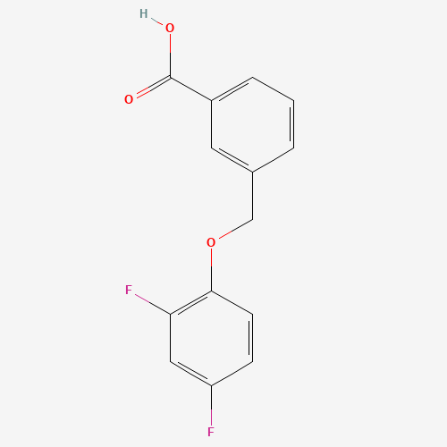 3-[（2,4-二氟苯氧基）甲基]苯甲酸,CAS 832739-54-5,「Fluorochem」D7015985-1g