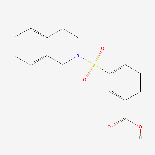 3-（3,4-二氢异喹啉-2（1H）-乙磺酰基）苯甲酸,CAS 327092-81-9,「麦克林」D712934-10mg
