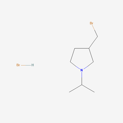 3-（溴甲基）-1-异丙基吡咯烷氢溴化物,CAS 1390654-98-4,「Fluorochem」B71299918-5g