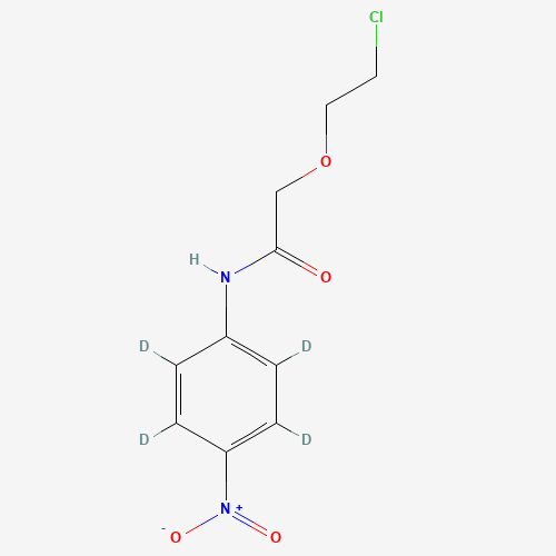 氯乙氧基-乙酰胺(C10H11ClN2O4),CAS 1329612-84-1,「源叶」C71314731-25mg