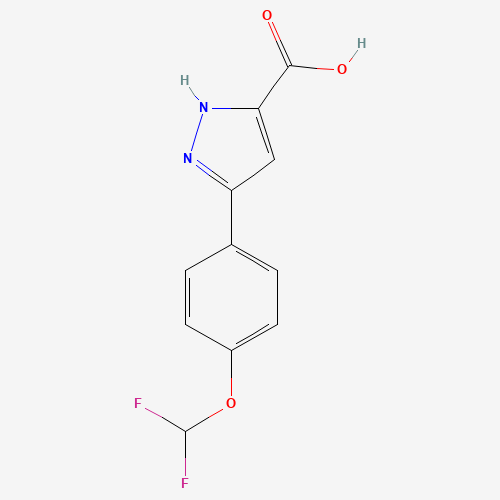 二氟甲氧基-羧酸(C11H8F2N2O3),CAS 1046468-64-7,「Fluorochem」D7147573-1g