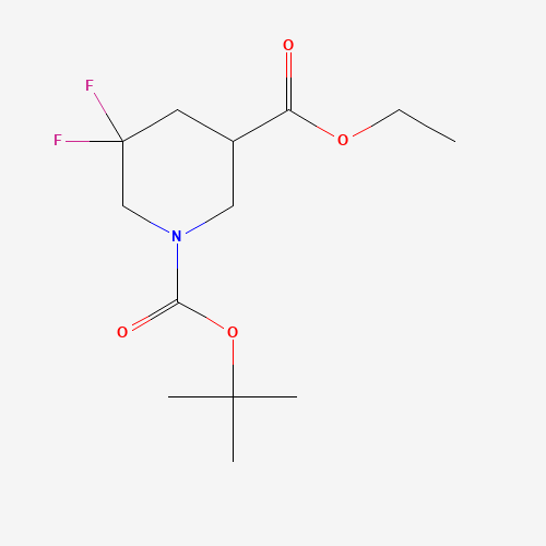 乙基-二甲酸酯(C13H21F2NO4),CAS 1356339-26-8,「Fluorochem」T71742824-250mg