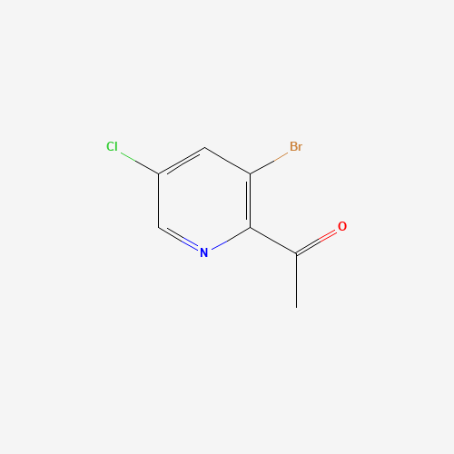 1-（3-溴-5-氯吡啶-2-Yl）乙酮,CAS 1256823-11-6,「安耐吉」B71744169-5g