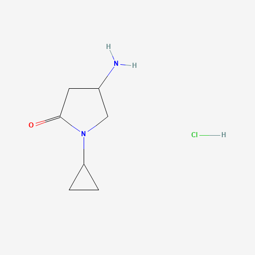 4-氨基-1-环丙基吡咯烷-2-酮盐酸盐,CAS 1351647-51-2,「Fluorochem」A71779057-250mg