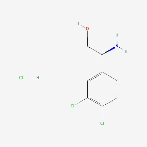 二氯苯基-乙醇盐酸盐(C8H10Cl3NO),CAS 1624261-51-3,「Fluorochem」S74889971-250mg