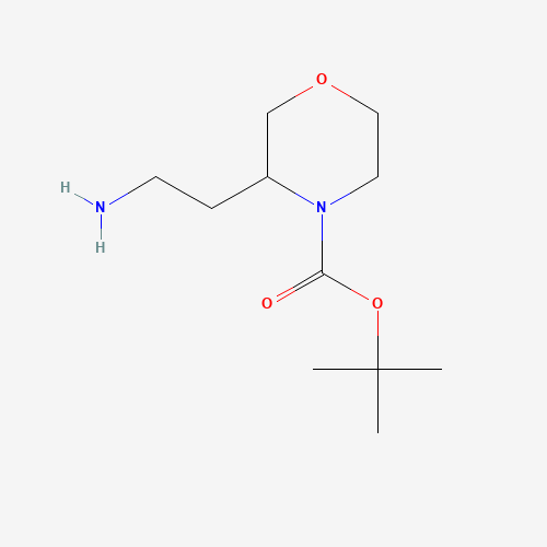 3-（2-氨基乙基）吗啉-4-羧酸叔丁酯,CAS 1174636-48-6,「Fluorochem」T75355550-10g