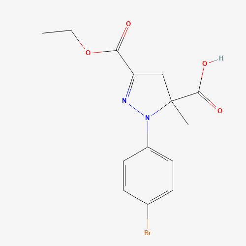 吡唑_羧酸(C14H15BrN2O4),CAS 1264042-91-2,「Fluorochem」B75358032-1g