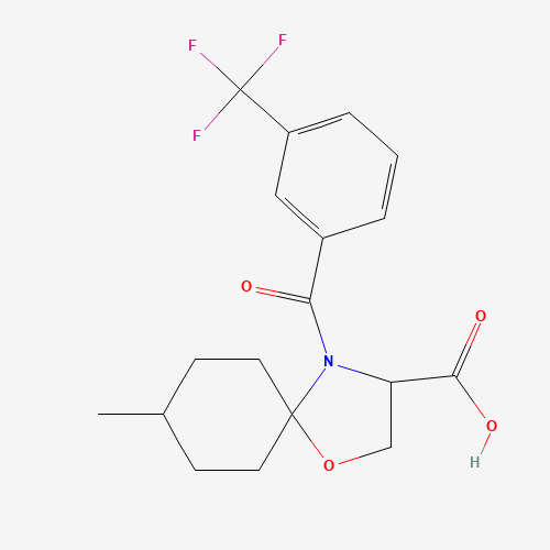 三氟甲基-羧酸(C18H20F3NO4),CAS 1326814-31-6,「Fluorochem」M75360305-1g