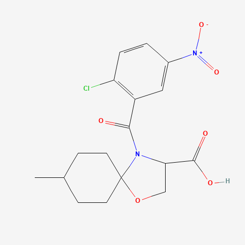 氮杂螺_羧酸(C17H19ClN2O6),CAS 1326814-75-8,「Fluorochem」C75360325-10g