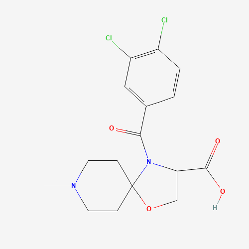 二氮螺_羧酸(C16H18Cl2N2O4),CAS 1326810-30-3,「Fluorochem」D75360349-10g