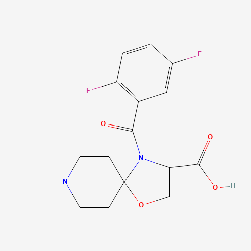 二氮螺_羧酸(C16H18F2N2O4),CAS 1326810-44-9,「Fluorochem」D75360376-2g