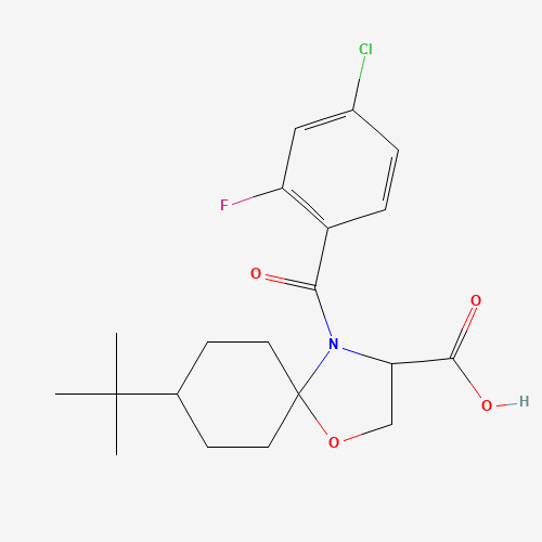 氟苯甲酰基-羧酸(C20H25ClFNO4),CAS 1326809-87-3,「Fluorochem」T75360539-2g