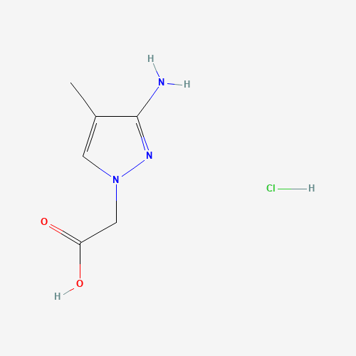 氨基-乙酸盐酸盐(C6H10ClN3O2),CAS 1431964-50-9,「Fluorochem」A75481550-5g