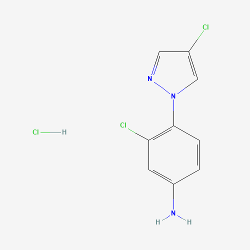 吡唑-苯胺盐酸盐(C9H8Cl3N3),CAS 1432031-95-2,「Fluorochem」C75529964-5g