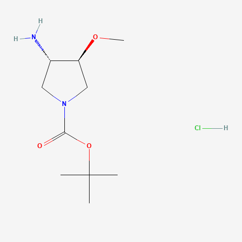 甲氧基-吡咯烷羧酸叔丁酯盐酸盐(C10H21ClN2O3),CAS 1491150-62-9,「Fluorochem」T75530888-10g