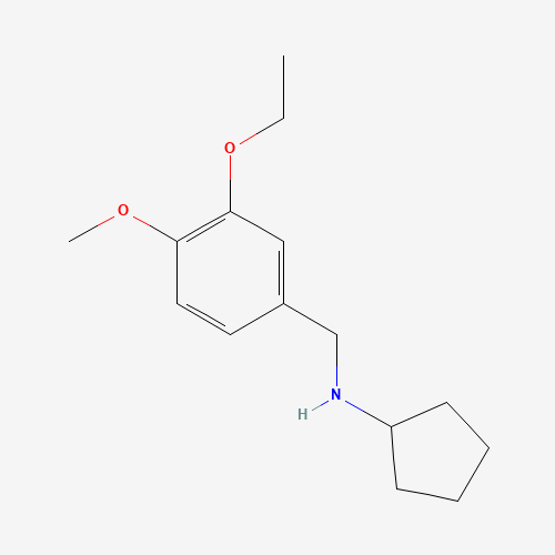 N-（3-乙氧基-4-甲氧基苄基）环戊胺,CAS 499997-32-9,「Fluorochem」N775199-1g
