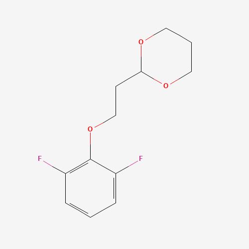 二氟苯氧基-二恶烷(C12H14F2O3),CAS 1443353-58-9,「Fluorochem」D79015731-5g