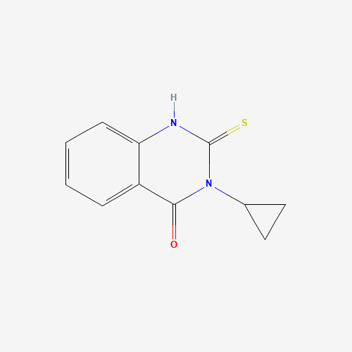3-环丙基-2-巯基喹唑-4（3H）-酮,CAS 146381-56-8,「源叶」C804988-25mg