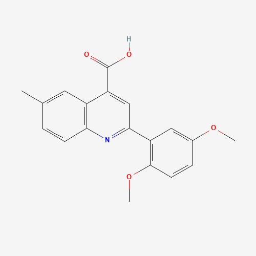 二甲氧基苯基-羧酸(C19H17NO4),CAS 438212-28-3,「Fluorochem」D841838-10g