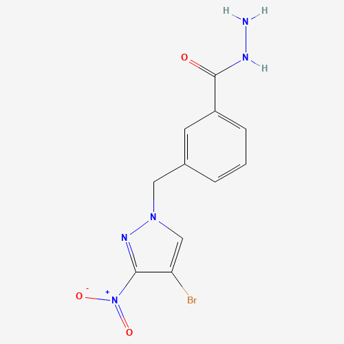 吡唑-苯甲酸酰肼(C11H10BrN5O3),CAS 512809-58-4,「Fluorochem」B843258-5g