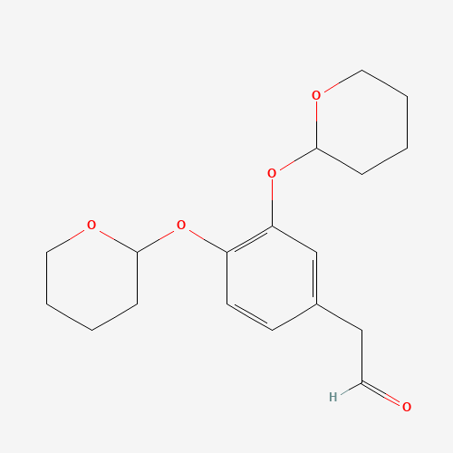 3,4-双[（四氢-2H-吡喃-2-Yl）氧]苯乙醛,CAS 582289-85-8,「源叶」B85856239-2.5g