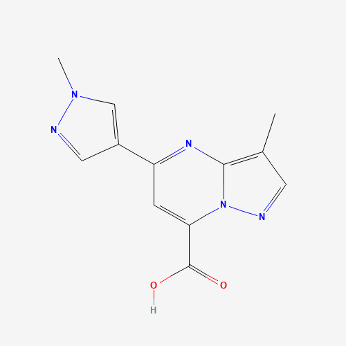 吡唑_羧酸(C12H11N5O2),CAS 1443279-27-3,「Fluorochem」M86207929-5g