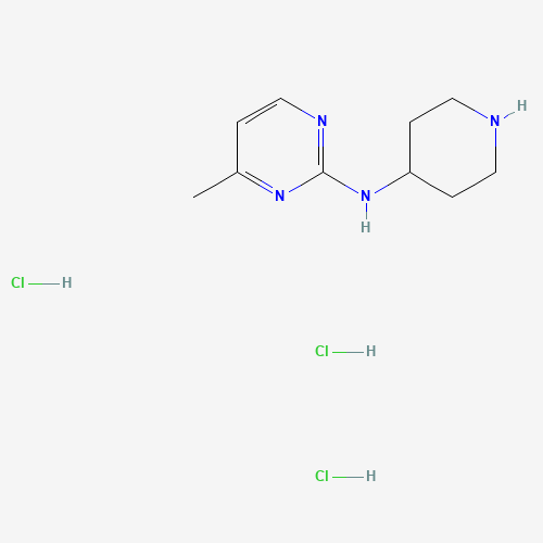 哌啶-胺三盐酸盐(C10H19Cl3N4),CAS 1774896-69-3,「Fluorochem」M86276692-1g