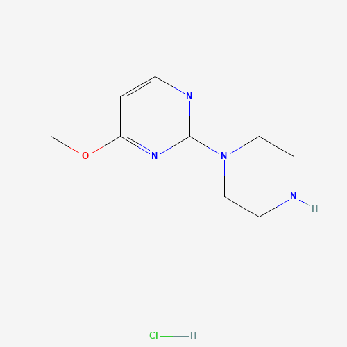 哌嗪-嘧啶盐酸盐(C10H17ClN4O),CAS 1779124-79-6,「Fluorochem」M86277810-1g