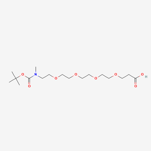 N-甲基-N-（t-Boc）-Peg4酸,CAS 1260431-01-3,「源叶」N86671296-50mg